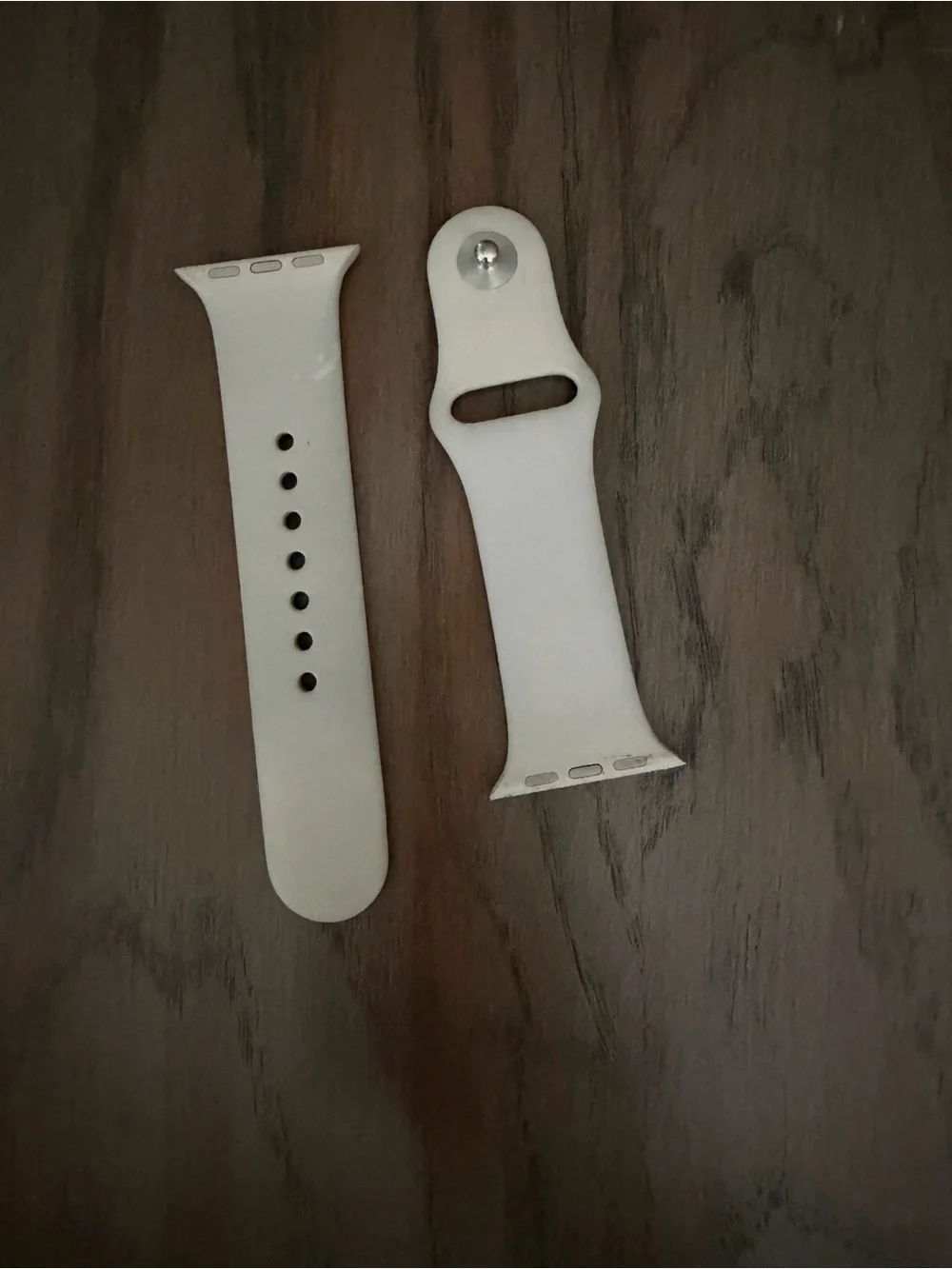 Apple White Silicone Smartwatch Band Replacement Strap